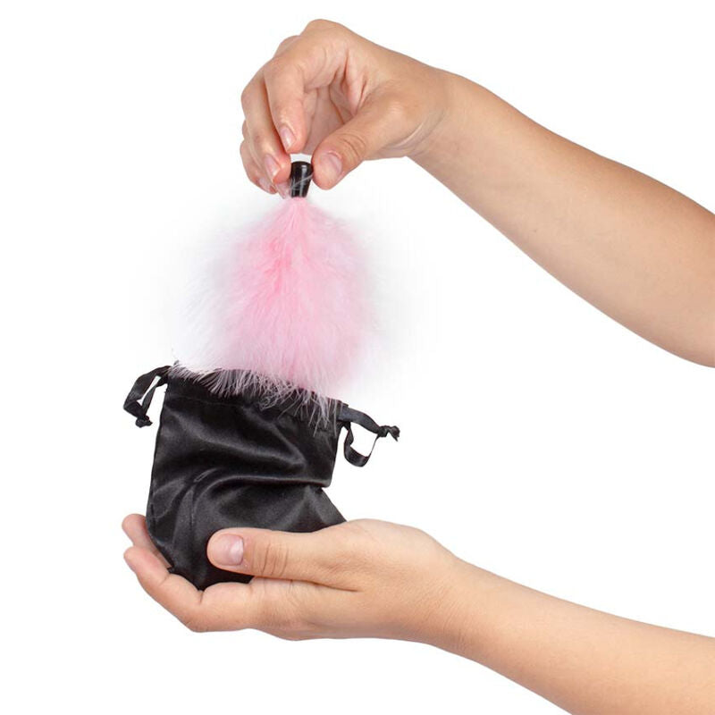 SECRETPLAY - KIT LUCE DORATA POLVERE E PIUMA ALIMENTARE FRIZZANTE ALLA FRAGOLA - SECRETPLAY 100% GAMES | Lingerie Harness Boutique