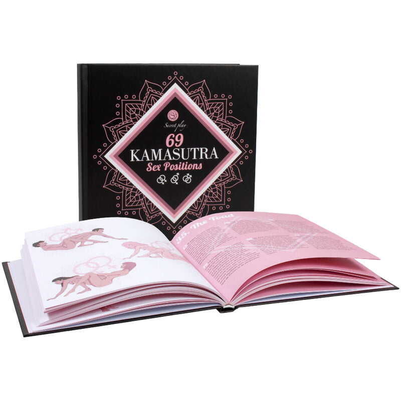 SECRETPLAY - LIBRO DELLE POSIZIONI SESSUALI DEL KAMASUTRA (ES/EN/DE/FR/NL/PT) - SECRETPLAY 100% GAMES | Lingerie Harness Boutique