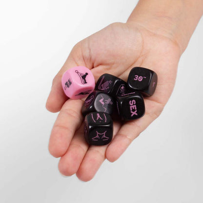 SECRETPLAY - DICE, PLAY, SEX JUEGO DE DADOS (ES/EN/DE/FR/NL/PT/IT) - SECRETPLAY 100% GAMES | Lingerie Harness Boutique