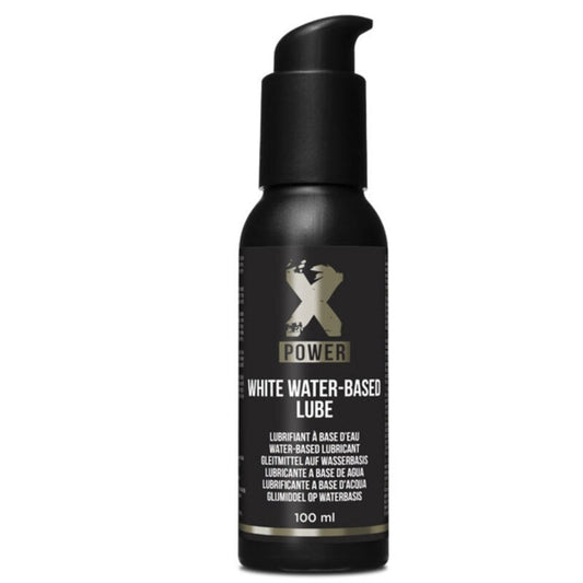 XPOWER - LUBRIFICANTE A BASE ACQUA BIANCO 100 ML - XPOWER | Lingerie Harness Boutique