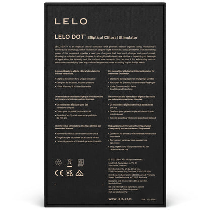 LELO - STIMOLATORE CLITORIDE DOT - ROSA - LELO | Lingerie Harness Boutique