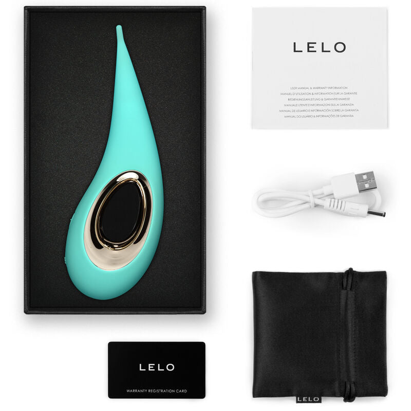 LELO - STIMOLATORE CLITORIDE DOT - ACQUA - LELO | Lingerie Harness Boutique