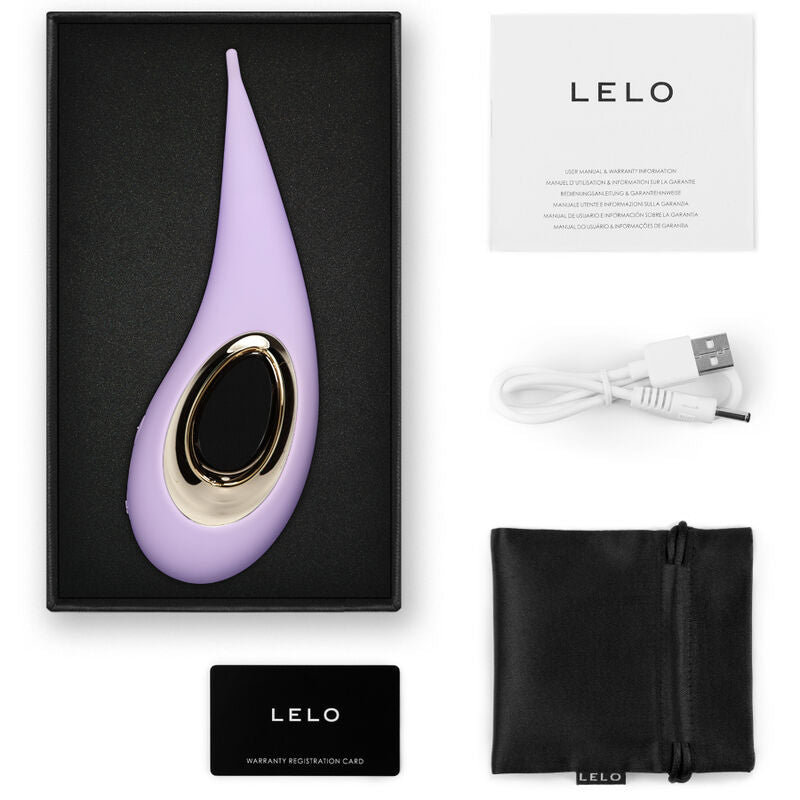 LELO - STIMOLATORE CLITORIDE DOT - LILLA - LELO | Lingerie Harness Boutique