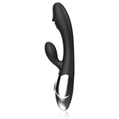 BLACK&SILVER - VIBRA STIMOLANTE KALEB - BLACK&SILVER | Lingerie Harness Boutique