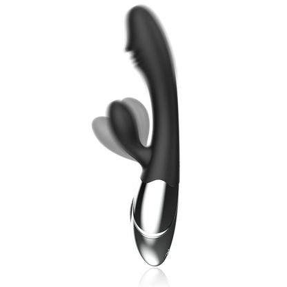 BLACK&SILVER - VIBRA STIMOLANTE KALEB - BLACK&SILVER | Lingerie Harness Boutique