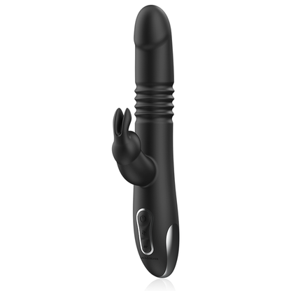 BLACK&SILVER - VIBRA STIMOLANTE KENJI COMPATIBILE CON LA TECNOLOGIA WIRELESS WATCHME - BLACK&SILVER | Lingerie Harness Boutique