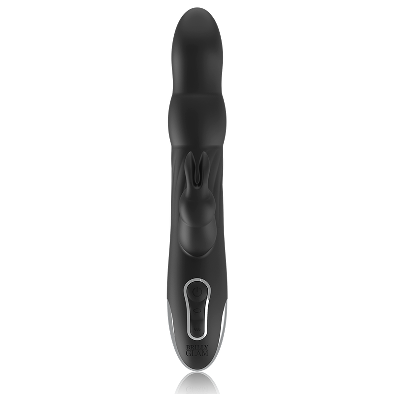 BRILLY GLAM- MOEBIUS RABBIT VIBRATOR AND ROTATOR COMPATIBLE WITH WATCHME WIRELESS TECHNOLOGY