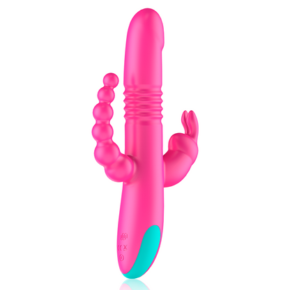 HAPPY LOKY - DONALD TRIPLE STIMULATION: COMPATIBLE WITH ANAL, G-SPOT AND CLITORAL WIRELESS TECHNOLOGY WATCHME