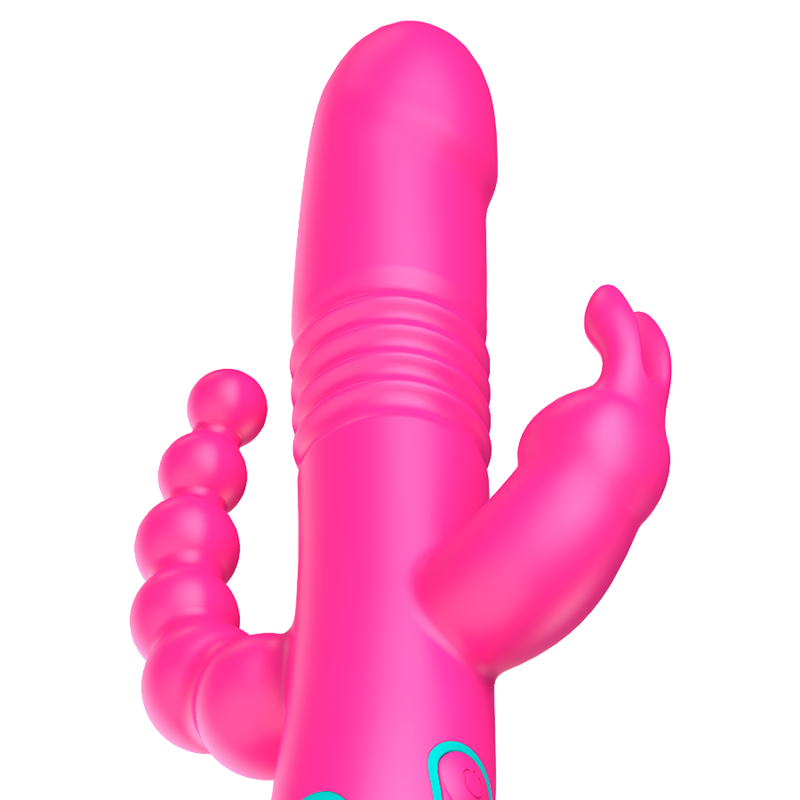 HAPPY LOKY - DONALD TRIPLE STIMULATION: COMPATIBLE WITH ANAL, G-SPOT AND CLITORAL WIRELESS TECHNOLOGY WATCHME