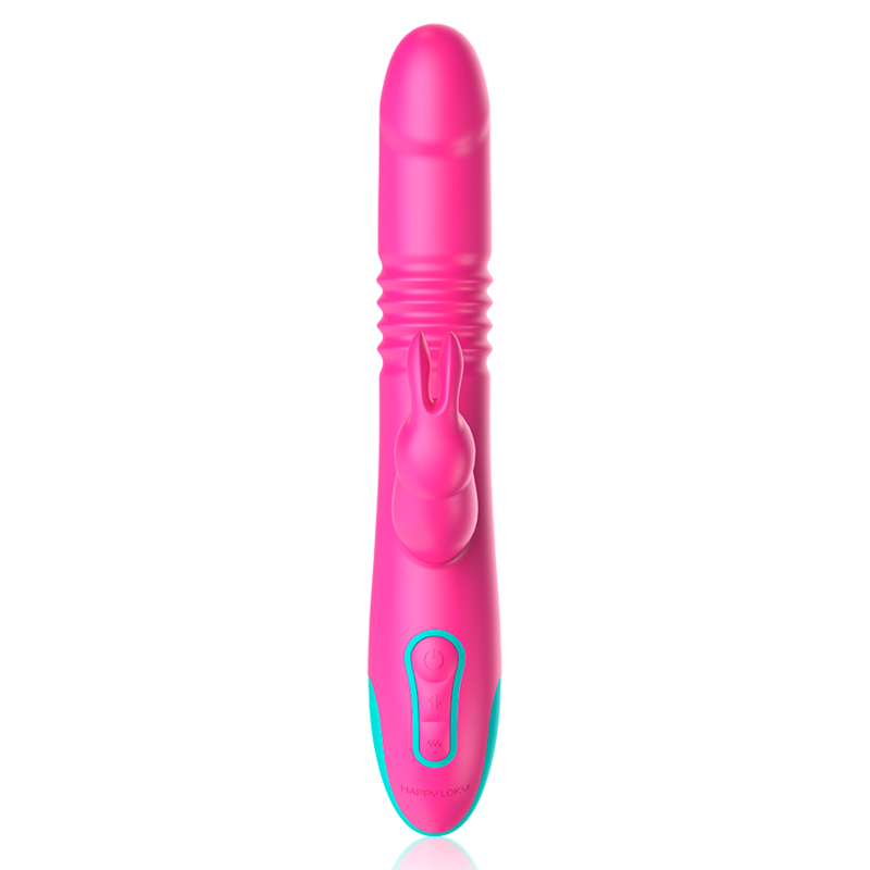 HAPPY LOKY - TRIPLA STIMOLAZIONE DONALD: COMPATIBILE CON LA TECNOLOGIA WIRELESS ANALE, G-SPOT E CLITORIDEA WATCHME - HAPPY LOKY | Lingerie Harness Boutique