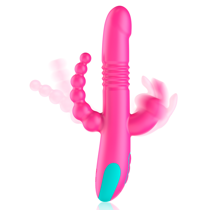 HAPPY LOKY - DONALD TRIPLE STIMULATION: COMPATIBLE WITH ANAL, G-SPOT AND CLITORAL WIRELESS TECHNOLOGY WATCHME