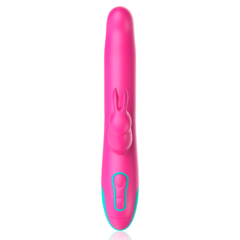 HAPPY LOKY - PLUTO CONIGLIO VIBRATORE E ROTATORE WATCHME COMPATIBILE CON LA TECNOLOGIA WIRELESS - HAPPY LOKY | Lingerie Harness Boutique