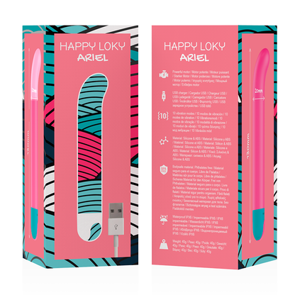 HAPPY LOKY - VIBRATORE ARIEL G-SPOT - HAPPY LOKY | Lingerie Harness Boutique