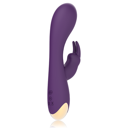 TREASURE - LAURENCE RABBIT WATCHME VIBRATOR COMPATIBLE WITH WIRELESS TECHNOLOGY