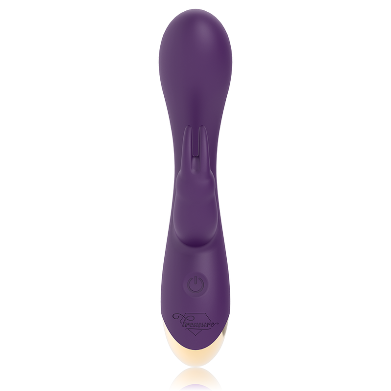 TREASURE - LAURENCE RABBIT WATCHME VIBRATOR COMPATIBLE WITH WIRELESS TECHNOLOGY