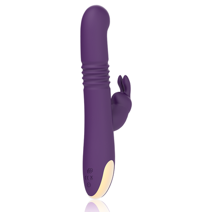 TREASURE - BASTIAN RABBIT UP & DOWN, ROTATORE E VIBRATORE COMPATIBILE CON LA TECNOLOGIA WIRELESS WATCHME - TREASURE | Lingerie Harness Boutique