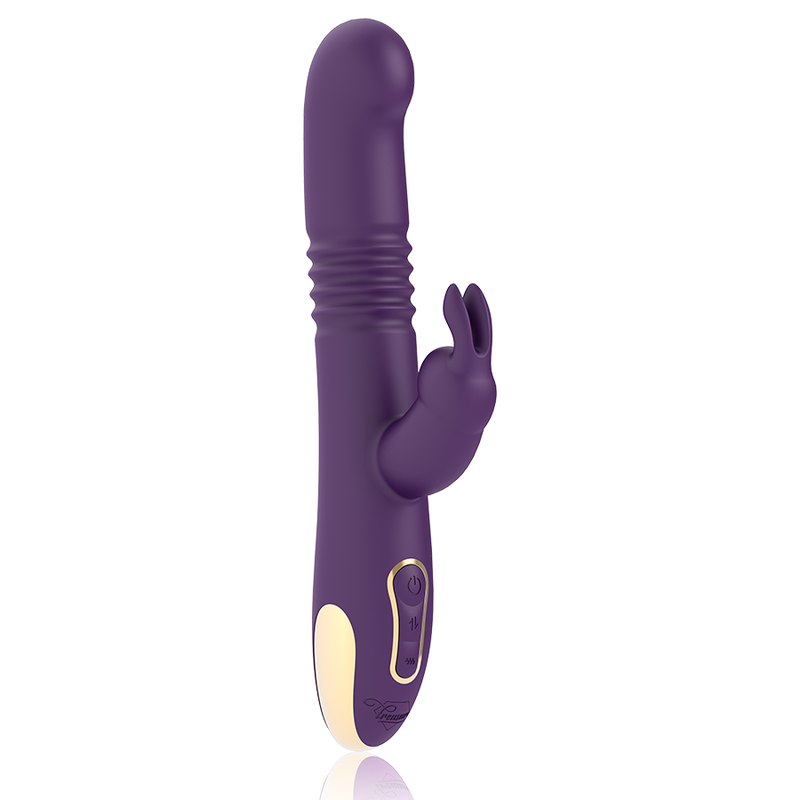 TREASURE - BASTIAN RABBIT UP & DOWN, ROTATORE E VIBRATORE COMPATIBILE CON LA TECNOLOGIA WIRELESS WATCHME - TREASURE | Lingerie Harness Boutique