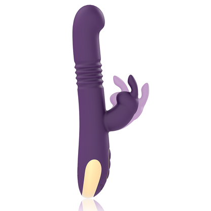 TREASURE - BASTIAN RABBIT UP & DOWN, ROTATORE E VIBRATORE COMPATIBILE CON LA TECNOLOGIA WIRELESS WATCHME - TREASURE | Lingerie Harness Boutique