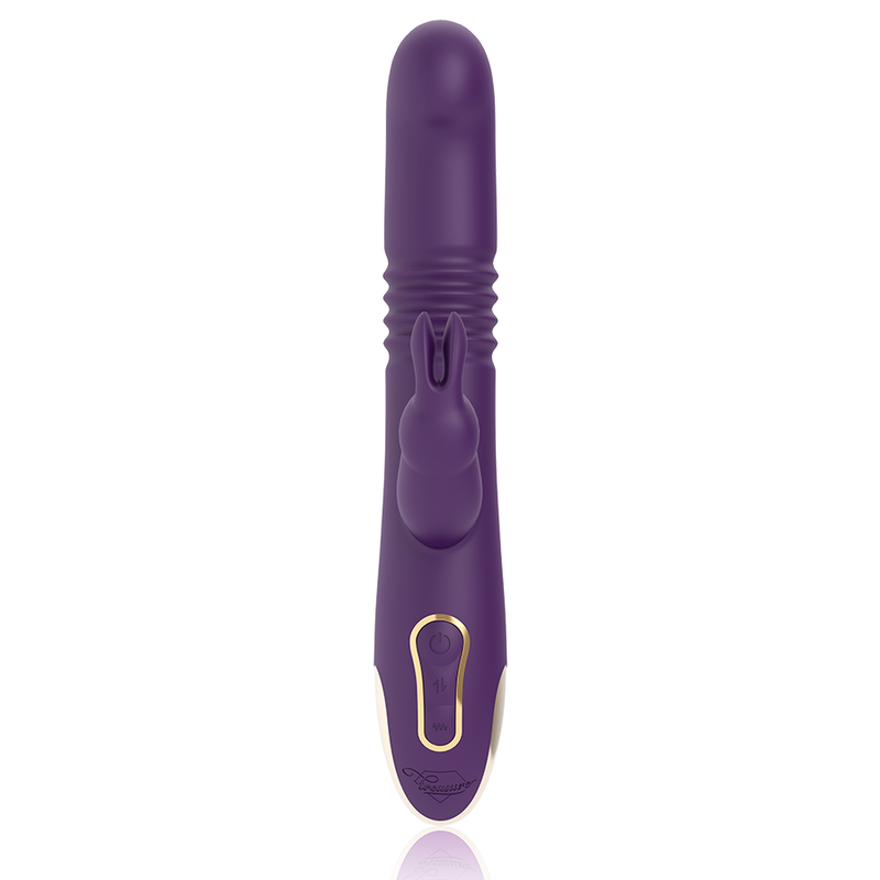 TREASURE - BASTIAN RABBIT UP & DOWN, ROTATORE E VIBRATORE COMPATIBILE CON LA TECNOLOGIA WIRELESS WATCHME - TREASURE | Lingerie Harness Boutique