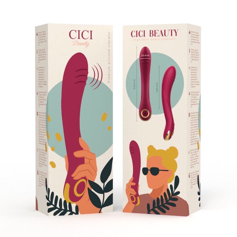 CICI BEAUTY - VIBRATORE DEL PUNTO G IN SILICONE PREMIUM - CICI BEAUTY | Lingerie Harness Boutique