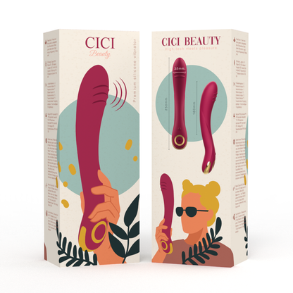 CICI BEAUTY - VIBRATORE DEL PUNTO G IN SILICONE PREMIUM - CICI BEAUTY | Lingerie Harness Boutique