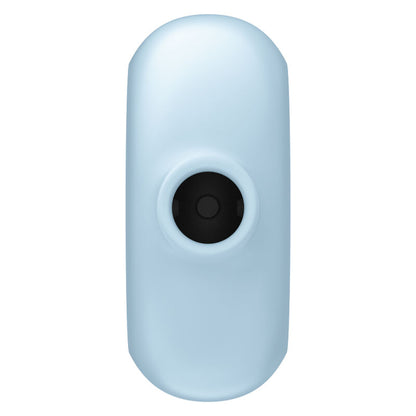 SATISFYER - STIMOLATORE E VIBRATORE A DOPPIO PRO TO GO 3 BLU - SATISFYER AIR PULSE | Lingerie Harness Boutique