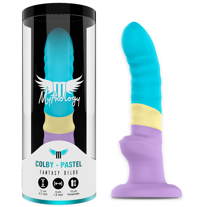 MYTHOLOGY - DILDO PASTELLO COLBY - MYTHOLOGY FANTASY DILDO | Lingerie Harness Boutique
