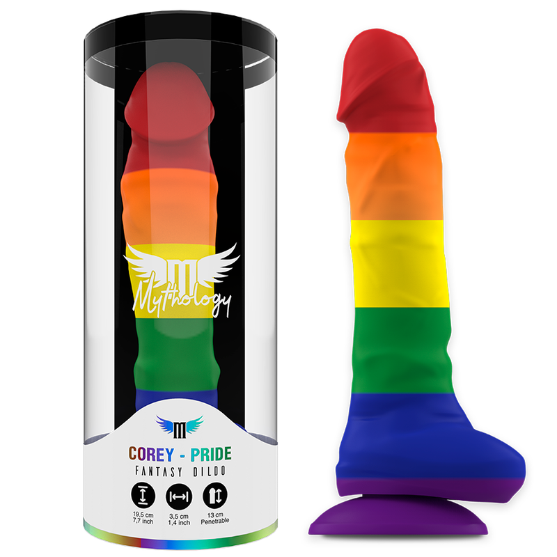 MYTHOLOGY - COREY PRIDE DILDO L - MYTHOLOGY FANTASY DILDO | Lingerie Harness Boutique