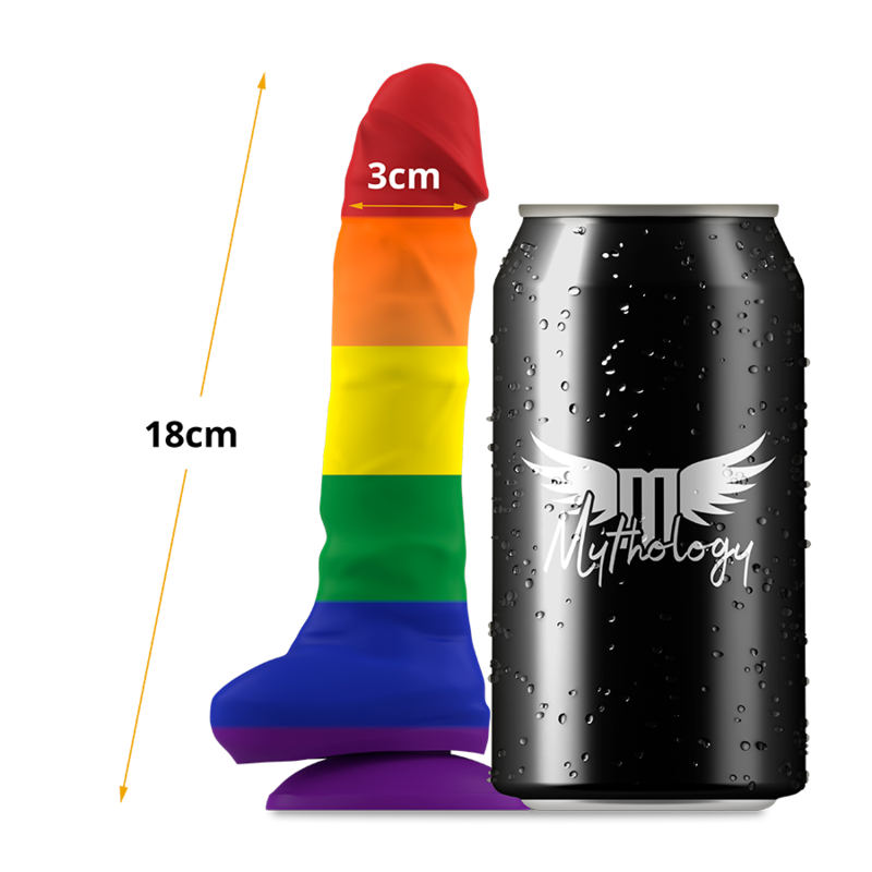 MYTHOLOGY - COREY PRIDE DILDO M - MYTHOLOGY FANTASY DILDO | Lingerie Harness Boutique