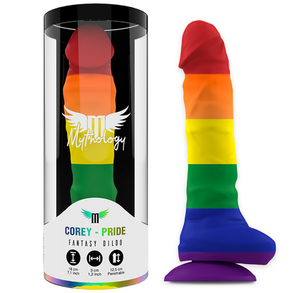 MYTHOLOGY - COREY PRIDE DILDO M - MYTHOLOGY FANTASY DILDO | Lingerie Harness Boutique