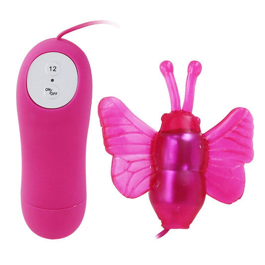 BAILE - VIBRATORE STIMOLATORE FARFALLA SVEGLIO SEGRETO 12V - BAILE STIMULATING | Lingerie Harness Boutique