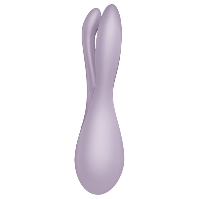 SATISFYER - THREESOME 2 BLACK VIBRATOR