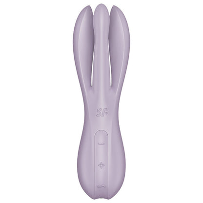 SATISFYER - THREESOME 2 BLACK VIBRATOR