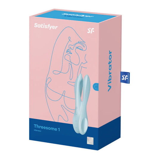 SATISFYER - THREESOME 1 VIBRATORE ROSA - SATISFYER VIBRATOR | Lingerie Harness Boutique