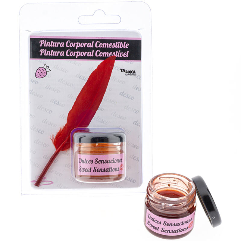 TALOKA - VERNICE COMMESTIBILE ALLA FRAGOLA - TALOKA | Lingerie Harness Boutique