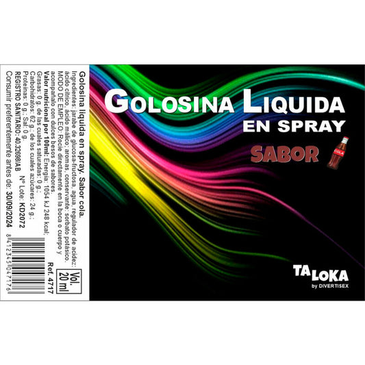 TALOKA - COLA LIQUID CANDY SPRAY