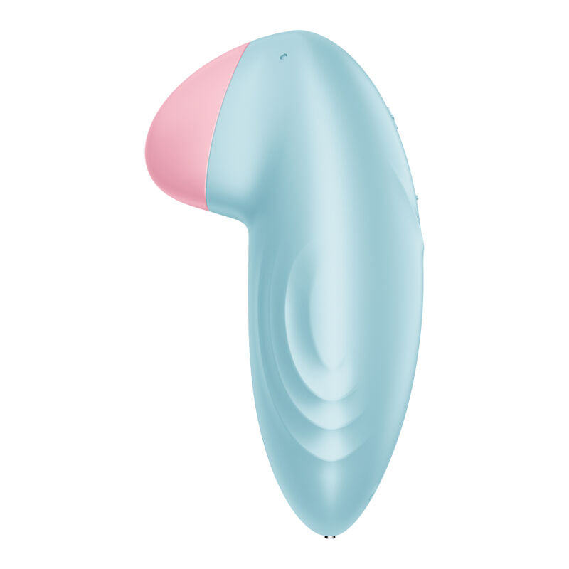 SATISFYER - LAY-ON TROPICAL TIP BLUE VIBRATOR