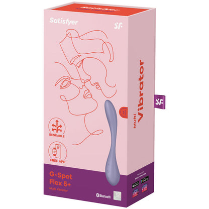 SATISFYER - MULTI VIBRATORE G-SPOT FLEX 5 LILLA - SATISFYER VIBRATOR | Lingerie Harness Boutique