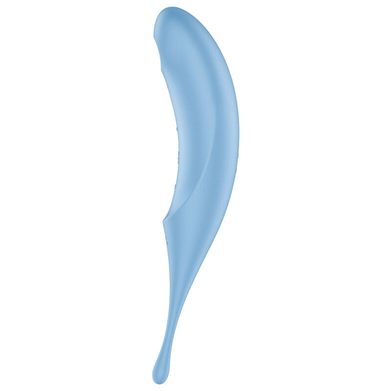 SATISFYER - STIMOLATORE E VIBRATORE TWIRLING PRO AIR PULSE BLU - SATISFYER AIR PULSE | Lingerie Harness Boutique