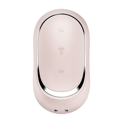 SATISFYER - PRO TO GO 2 DOPPIO STIMOLATORE E VIBRATORE VERDE - SATISFYER AIR PULSE | Lingerie Harness Boutique