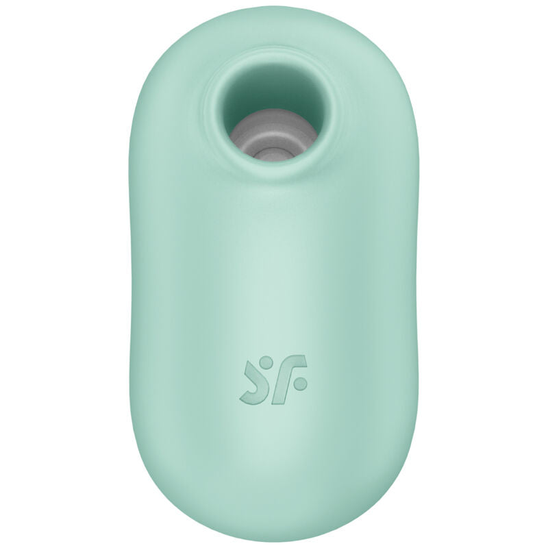 SATISFYER - PRO TO GO 2 DOPPIO STIMOLATORE E VIBRATORE VERDE - SATISFYER AIR PULSE | Lingerie Harness Boutique