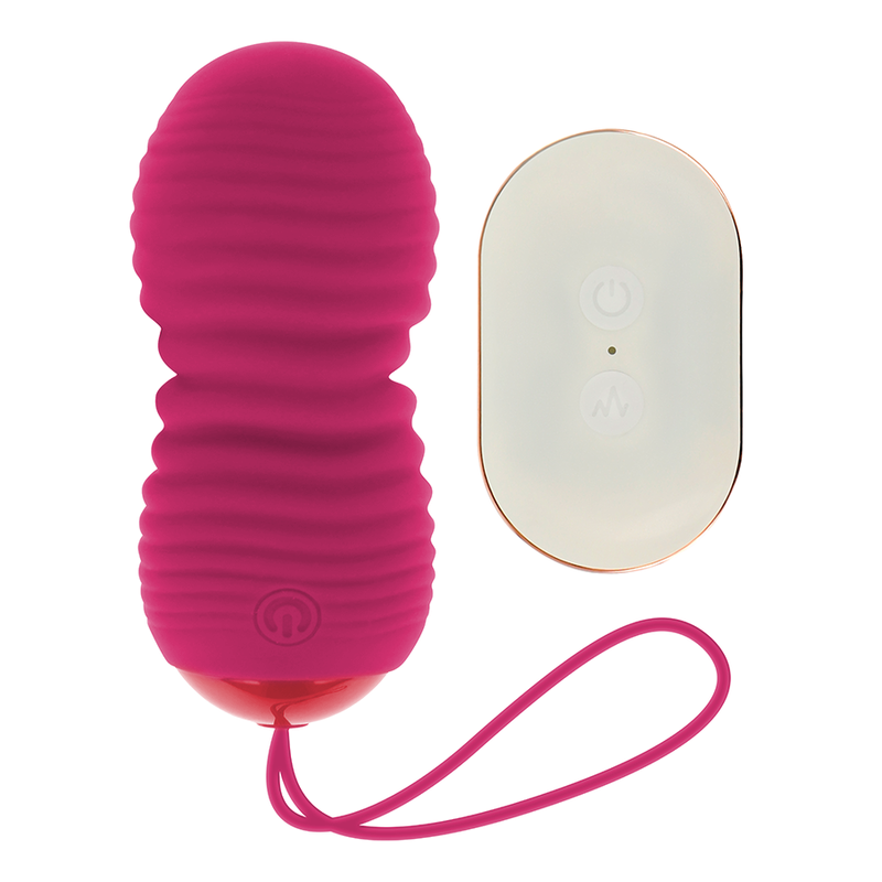 OHMAMA - UOVO TELECOMANDO 7 MODALITÀ SU E GIÙ ROSA - OHMAMA | Lingerie Harness Boutique