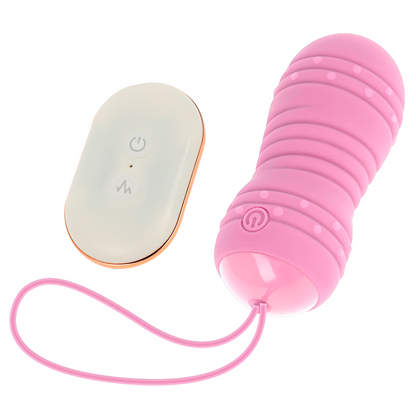 OHMAMA - REMOTE CONTROL EGG 7 ROTATION MODES PINK