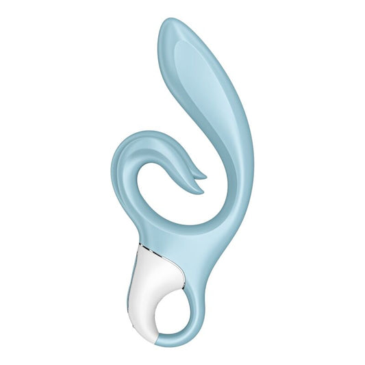 SATISFYER - LOVE ME RABBIT VIBRAZIONE ROSSO - SATISFYER VIBRATOR | Lingerie Harness Boutique