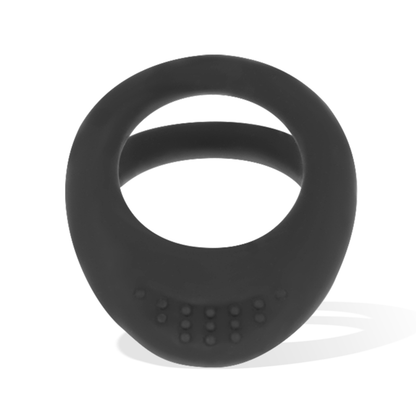 ANELLO OHMAMA DOPPIO IN SILICONE 3.5 CM - 4.5 CM - OHMAMA FETISH | Lingerie Harness Boutique
