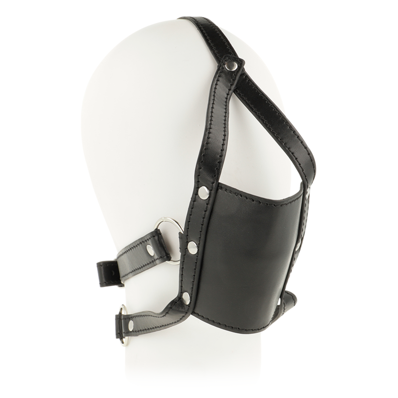 OHMAMA HEAD HARNESS WITH BALL GAG MUSHER COVER