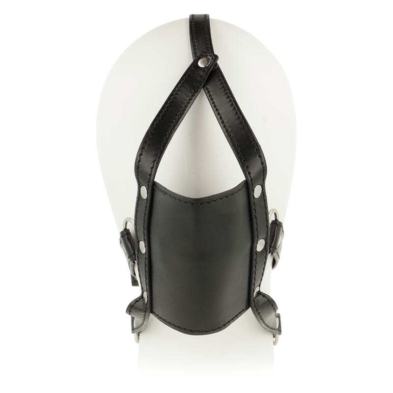 OHMAMA HEAD HARNESS WITH BALL GAG MUSHER COVER