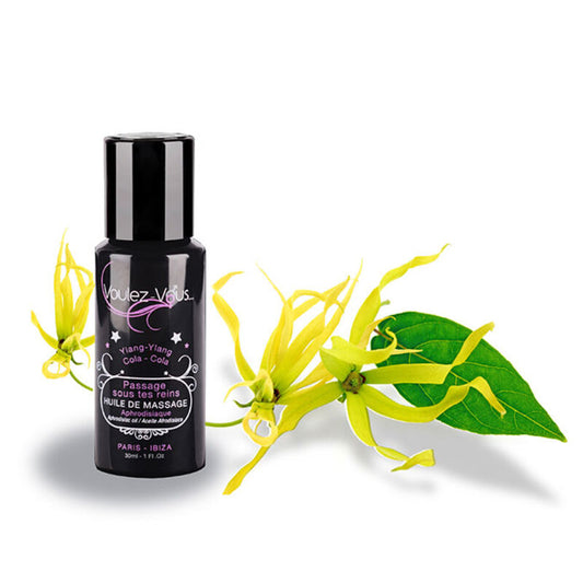 VOULEZ-VOUS - AFRODIS ACO MASSAGE OIL - YLANG-YLANG AND COLA 30 ML