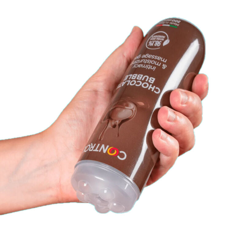 CONTROL - GEL DA MASSAGGIO 3 IN 1 BOLLA DI CIOCCOLATO 200 ML - CONTROL LUBES | Lingerie Harness Boutique