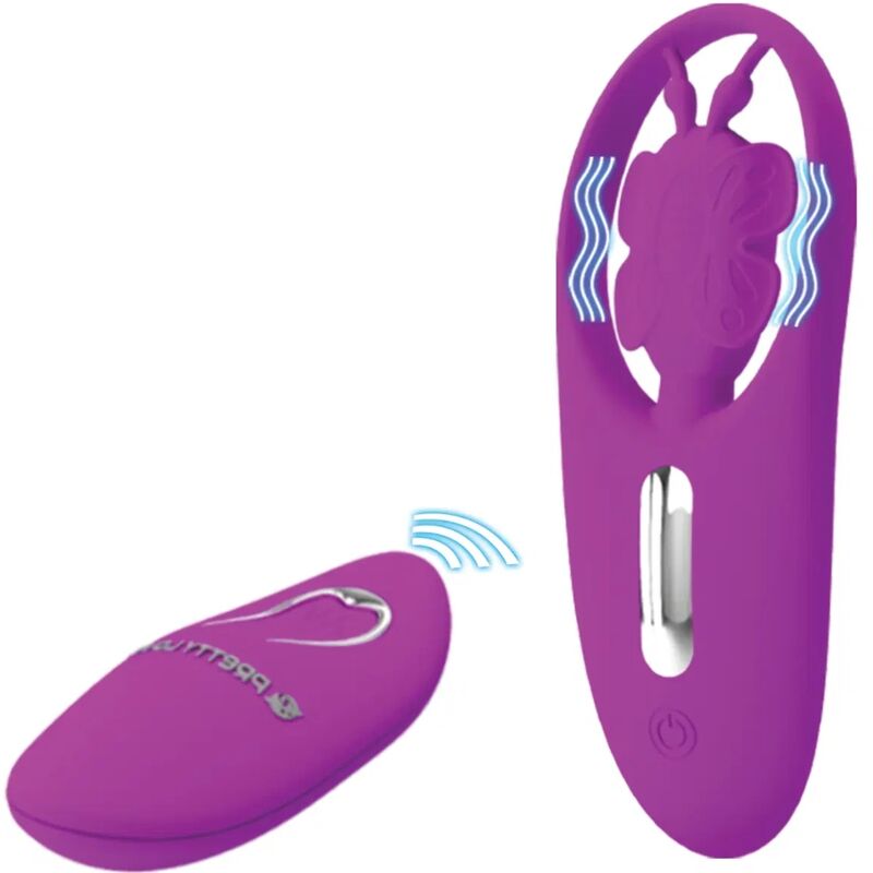 PRETTY LOVE - STIMOLATORE A FARFALLA PER MUTANDINE DANCING CON TELECOMANDO LILLA - PRETTY LOVE SMART | Lingerie Harness Boutique